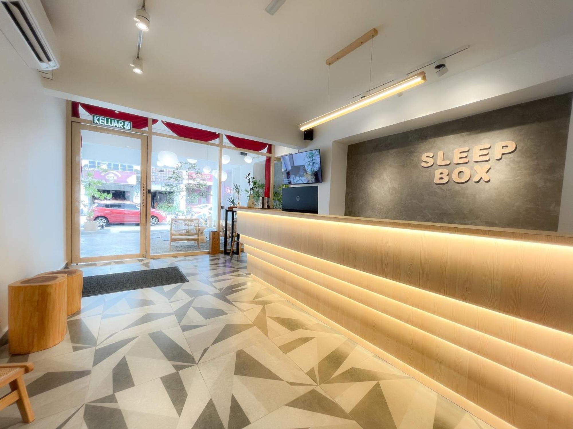 Sleep Box Penang Otel George Town Dış mekan fotoğraf